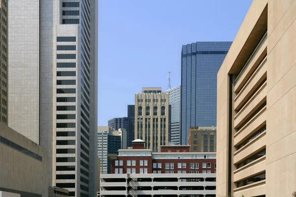 Dallas downtown stadsutsikt urban bulidings — Stockfoto