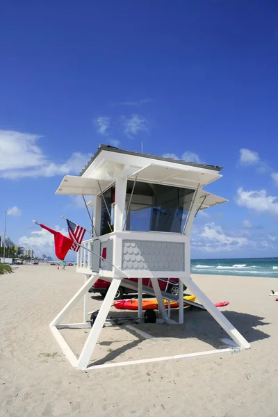 Fort Lauderdale Florida lifeguard beach house — Stock Photo, Image