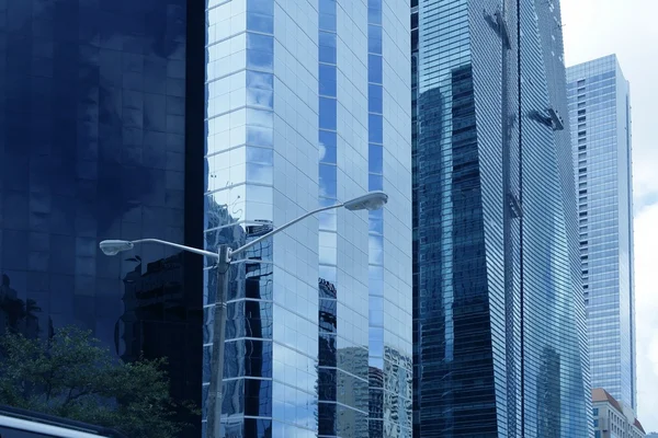 Edificios de rascacielos urbanos del centro de Miami —  Fotos de Stock