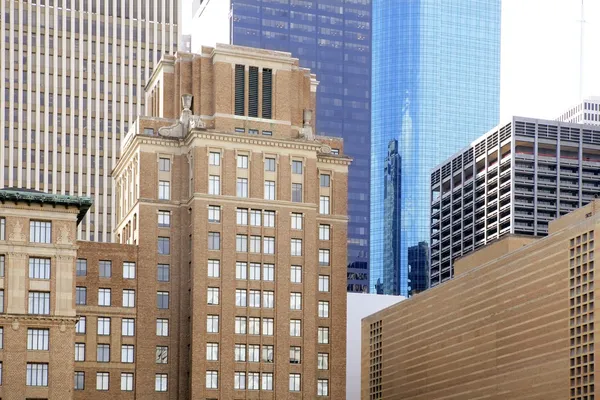 Edificios del centro de Houston Texas — Foto de Stock