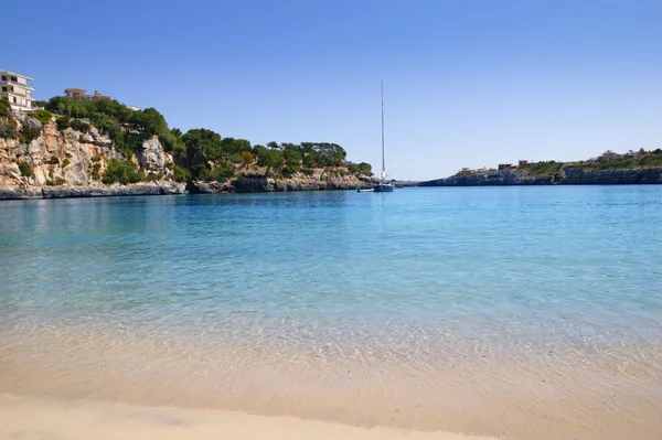 Porto cristo mallorca beach Baleárské ostrovy — Stock fotografie