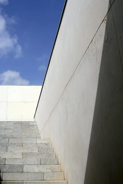 Modere Architektur Betontreppe Treppe — Stockfoto