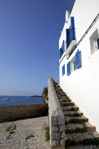 Ibiza desde las islas baleáricas en España — Foto de Stock