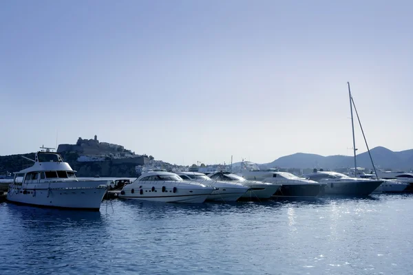 Ibiza landmark island in Mediterranean sea — Stock Photo, Image