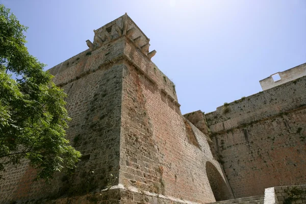 Ibiza island mediterrane antike Burg — Stockfoto