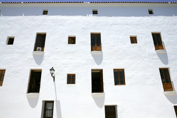 Ibiza Casas de arquitectura de isla mediterránea — Foto de Stock