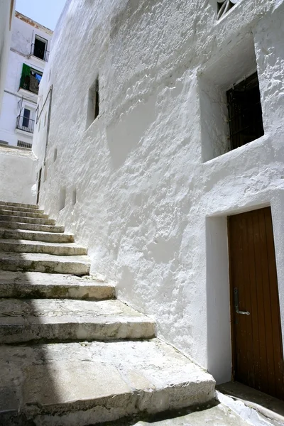 Ibiza Casas de arquitectura de isla mediterránea —  Fotos de Stock