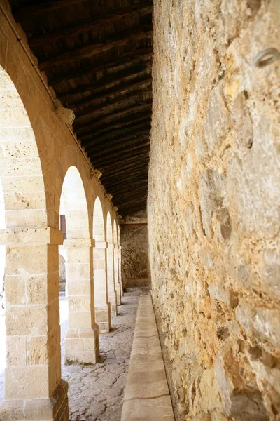 Ibiza ilha Mediterrâneo antigo castelo — Fotografia de Stock