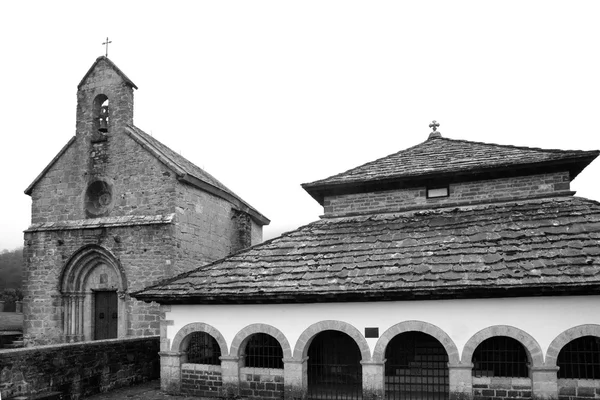 Carlomagno silo monument i roncesvalles navarra — Stockfoto