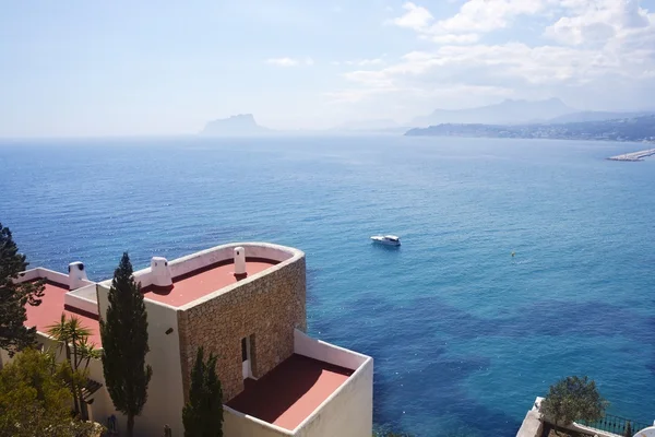Архитектура Морайры и Средиземное море — стоковое фото