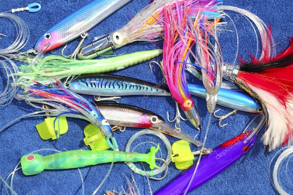 Big game fishing lures hook for tuna marlin — Stock Photo © lunamarina  #5506201