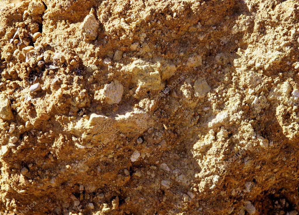 Agriculture field red clay soil texture — Stock Photo © lunamarina #5507964