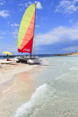 Hobie cat catamaran formentera beach Illetas