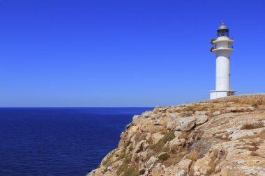 barbarlığın deniz feneri formentera Balear Adaları