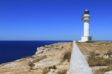 barbarlığın deniz feneri formentera Balear Adaları