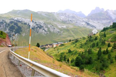 canfranc Köyü ve Pirene Dağları İspanya