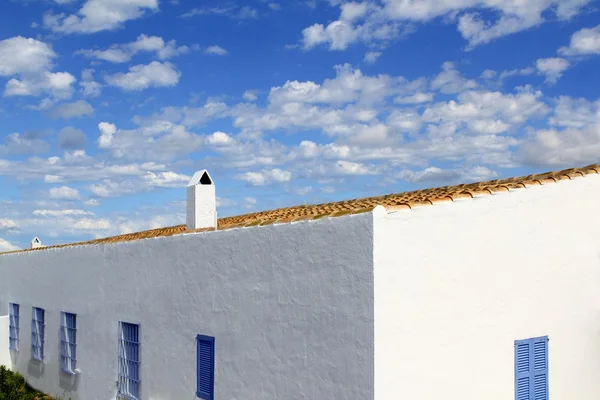 Architecture balearic islands Formentera houses — Stock Photo, Image