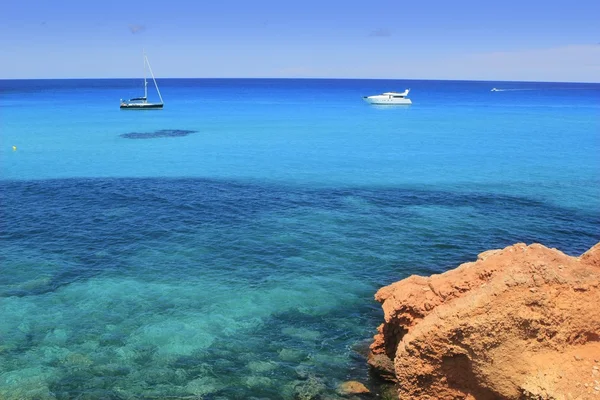 Cala Saona Formentera Ilhas Baleares — Fotografia de Stock