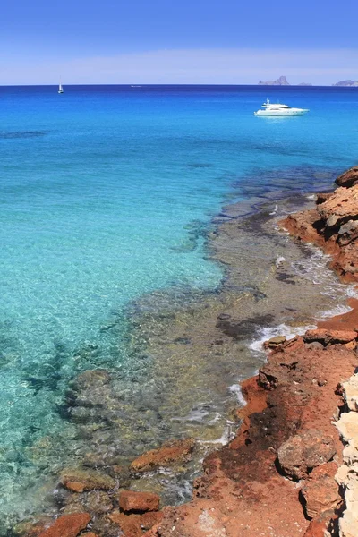 Cala saona formentera Balear Adaları — Stok fotoğraf