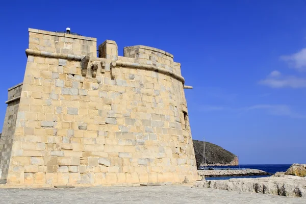 Moraira Teulada Château d'Alicante Méditerranée — Photo