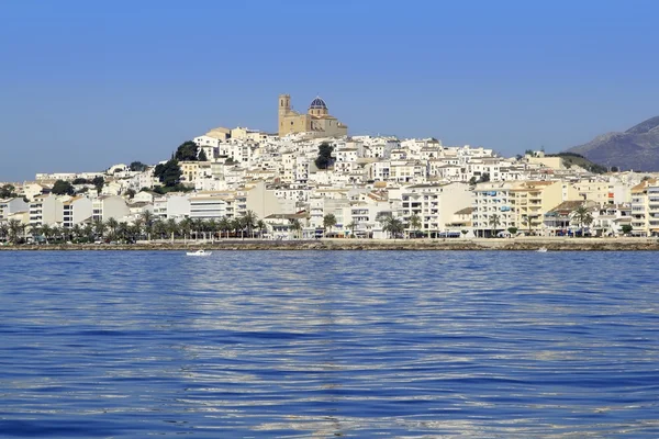 Altea alicante il İspanya mavi deniz manzarası — Stok fotoğraf