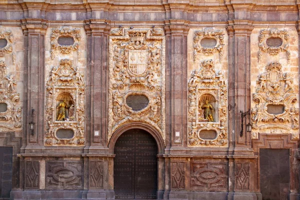 Santa isabel church Zaragoza Spain outdoor facade — Stock Photo, Image