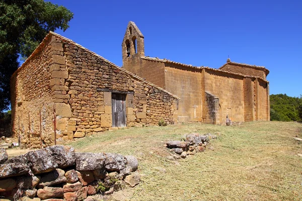 Chiesa romanica di Santa Maria del Concilio in Aragona — Foto Stock