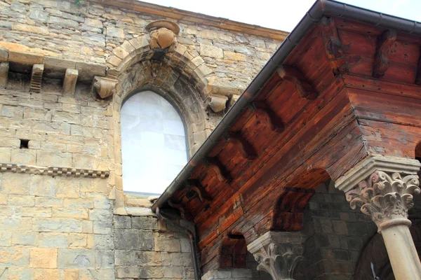 Jaca Romaanse kathedraal kerk Pyreneeën Spanje — Stockfoto
