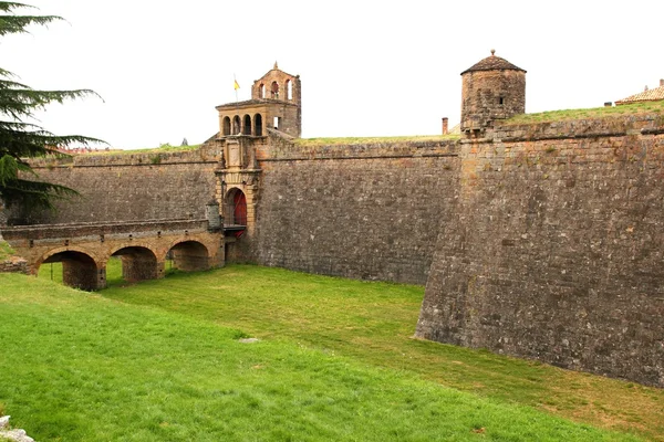 Citadel Jaca Castle fortress military fort Huesca — Stock Photo, Image