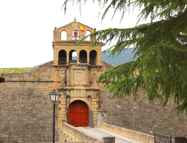 Fortaleza do Castelo da Cidadela Jaca Forte militar Huesca — Fotografia de Stock