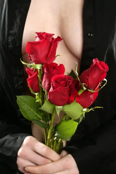 Flor de rosas día de San Valentín — Foto de Stock
