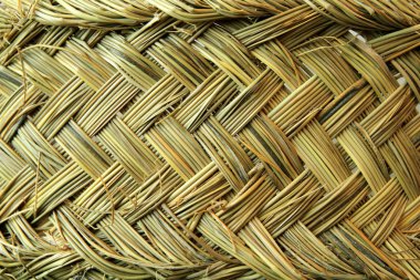 Esparto grass handcraft texture traditional Spain clipart