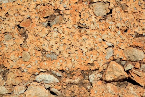 Кладка кам'яна стіна стародавня бетонна текстура — стокове фото