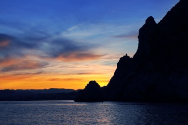 Cape san antonio javea xabia günbatımı denizden