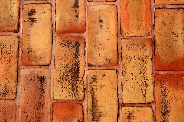 Цегла глиняна грунту тротуар домовленості традиційні Іспанії — стокове фото
