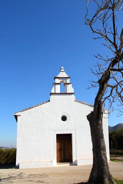Ermita la xara simat kyrkan för de la valldigna vit — Stockfoto
