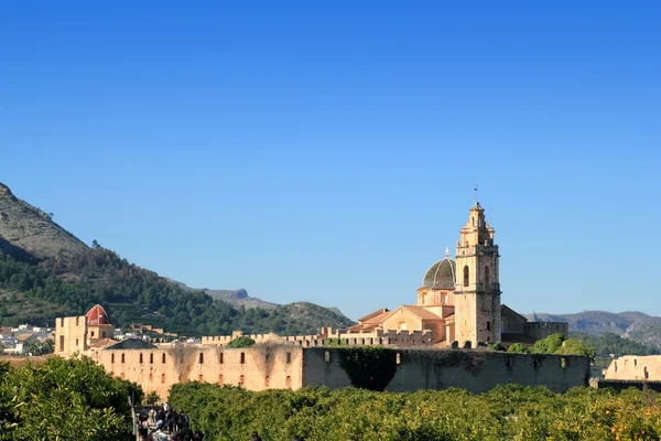 산타 마리아 데 라 valldigna simat 수도원 스페인 — 스톡 사진