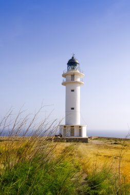 barbarlığın deniz feneri formentera Balear adaya