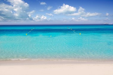 Illetas illetes beachn turkuaz formentera Adası