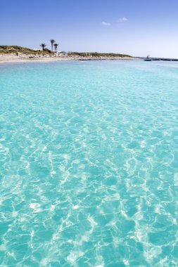 Illetas illetes turkuaz plaj sahil formentera