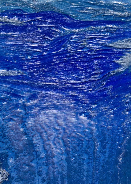 Absztrakt kék festék textúra alakzatok háttér — Stock Fotó