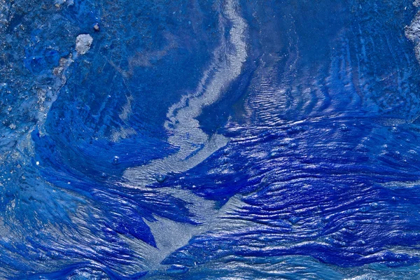 Абстрактна синя текстура фарби формує фон — стокове фото