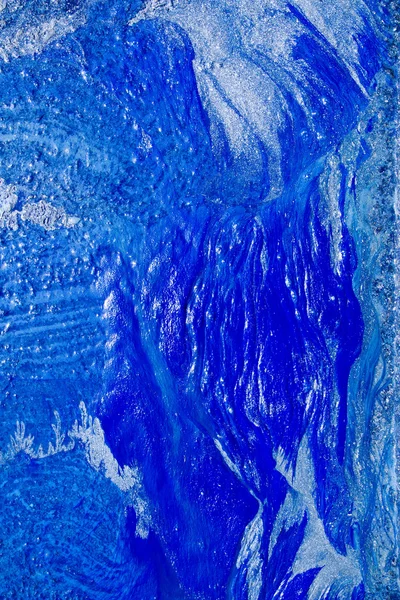 Peinture bleue texture abstraite fond — Photo