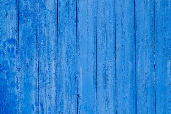 Grunge vieilli altéré texture de bois de porte bleue — Photo