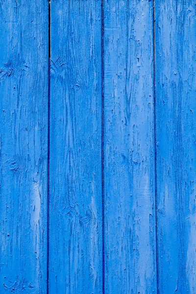 У віці гранжева вивітрювана синя текстура деревини дверей — стокове фото