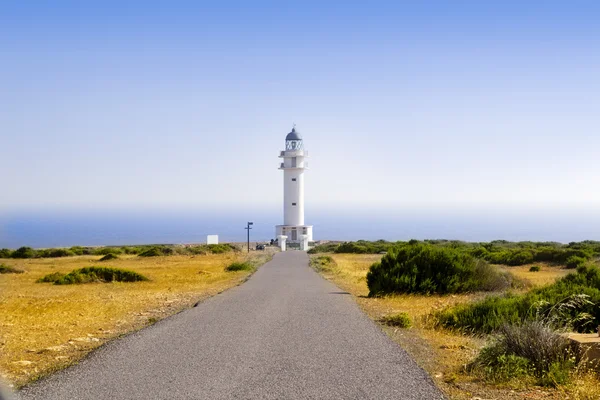 Barbaria Lighthouse Formentera Balearic Island — Stock Photo, Image