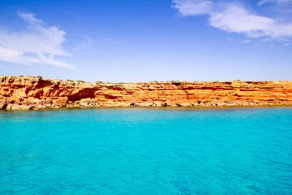 Formentera Balear adaya deniz west coast — Stok fotoğraf