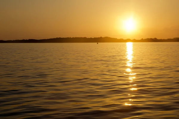 Φορμεντέρα Βαλεαρίδες νησί Ανατολή του ηλίου στη θάλασσα illetas Βαλεαρίδες — Φωτογραφία Αρχείου
