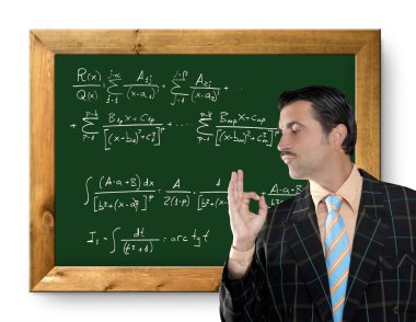 Mathematical formula genius tacky geek easy resolve clipart