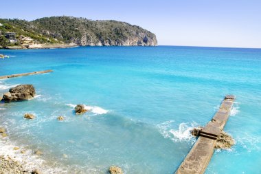 Andratx Camp de Mar in Mallorca Balearic Islands clipart